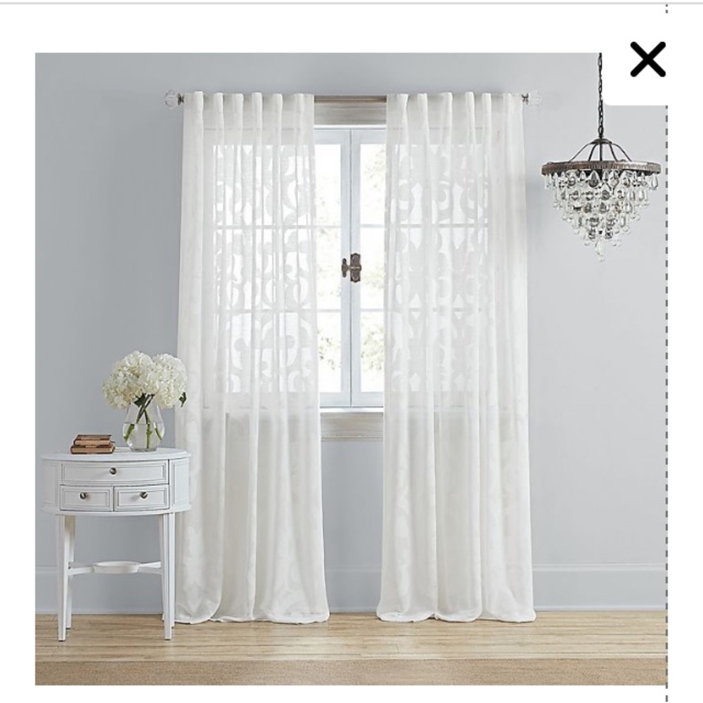 New wamsutta window curtain